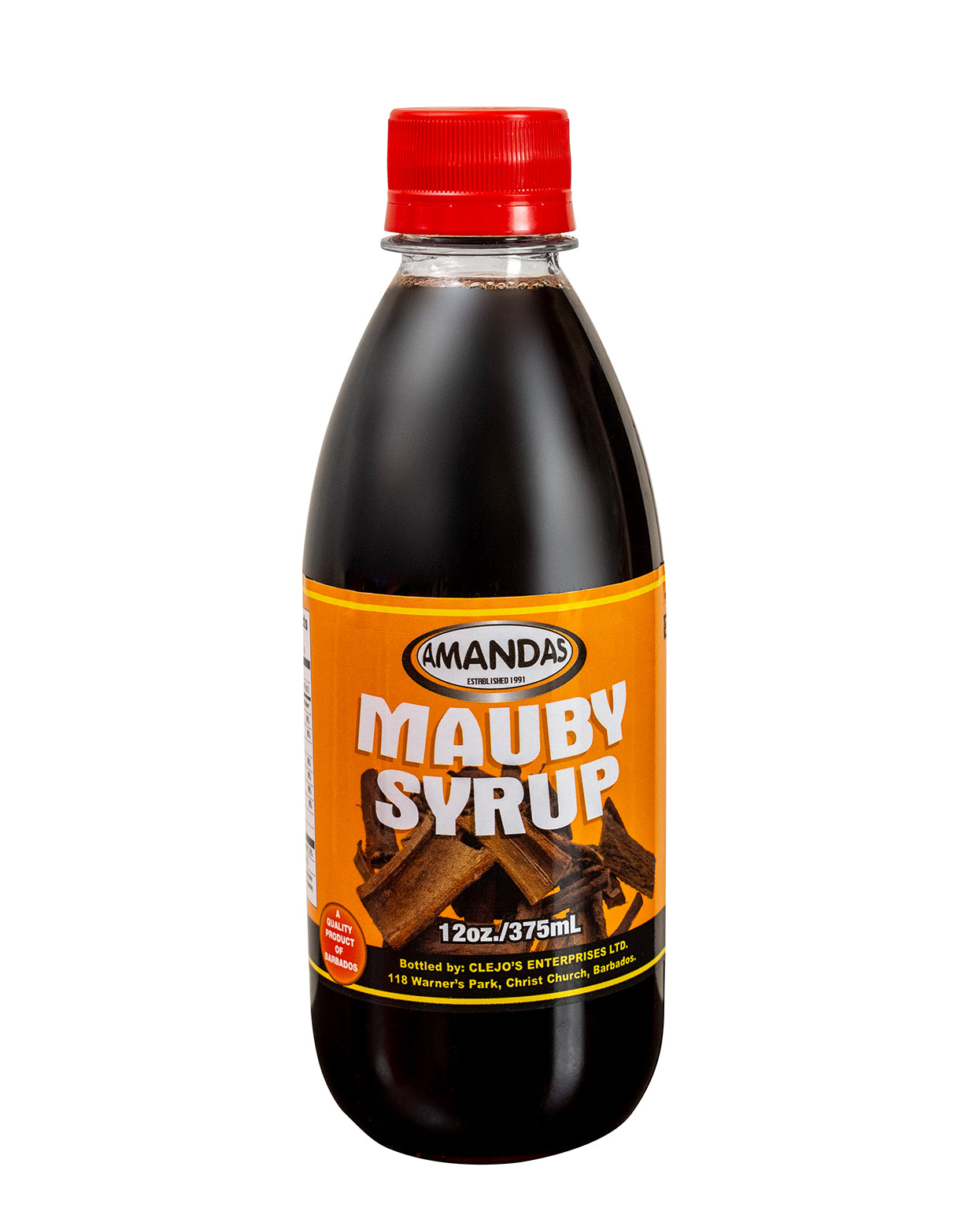 Amandas Barbadian Mauby Syrup | Bajan Mauby Syrup | Made in Barbados (375 ml)